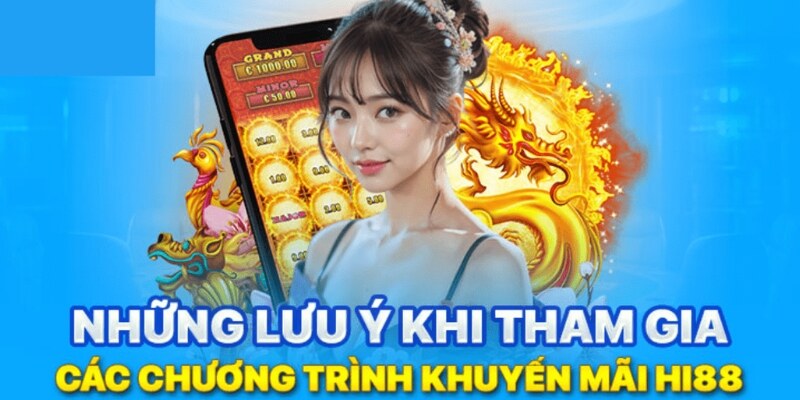 Lưu ý quan trọng người chơi cần chú ý